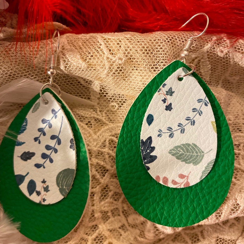 Spring earrings.